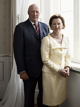 Picture of King Harald and Queen Sonja