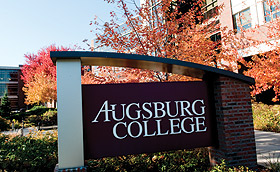 Photo of Augsburg sign