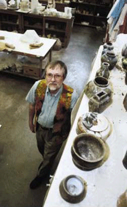 Norm Holen's hand-made devices have made art possible for students with disabilities.