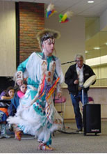 native american dancer