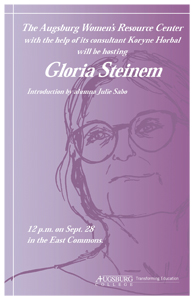 Gloria Steinem poster