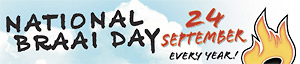 Logo for National Braai Day.