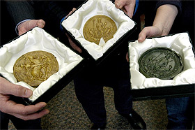 Picture of wax seals.
