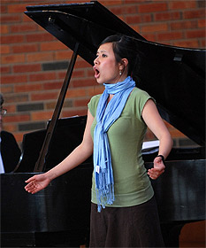 Picture of woman singing