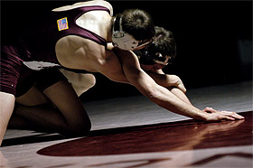 Picture of wrestlers