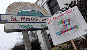 Picture of St. Martin's Table sign