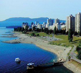 Picture of Vancouver coastline