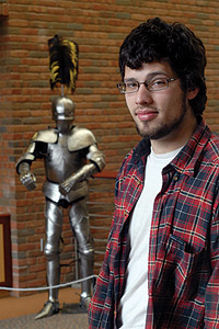Picture of Josh and armor